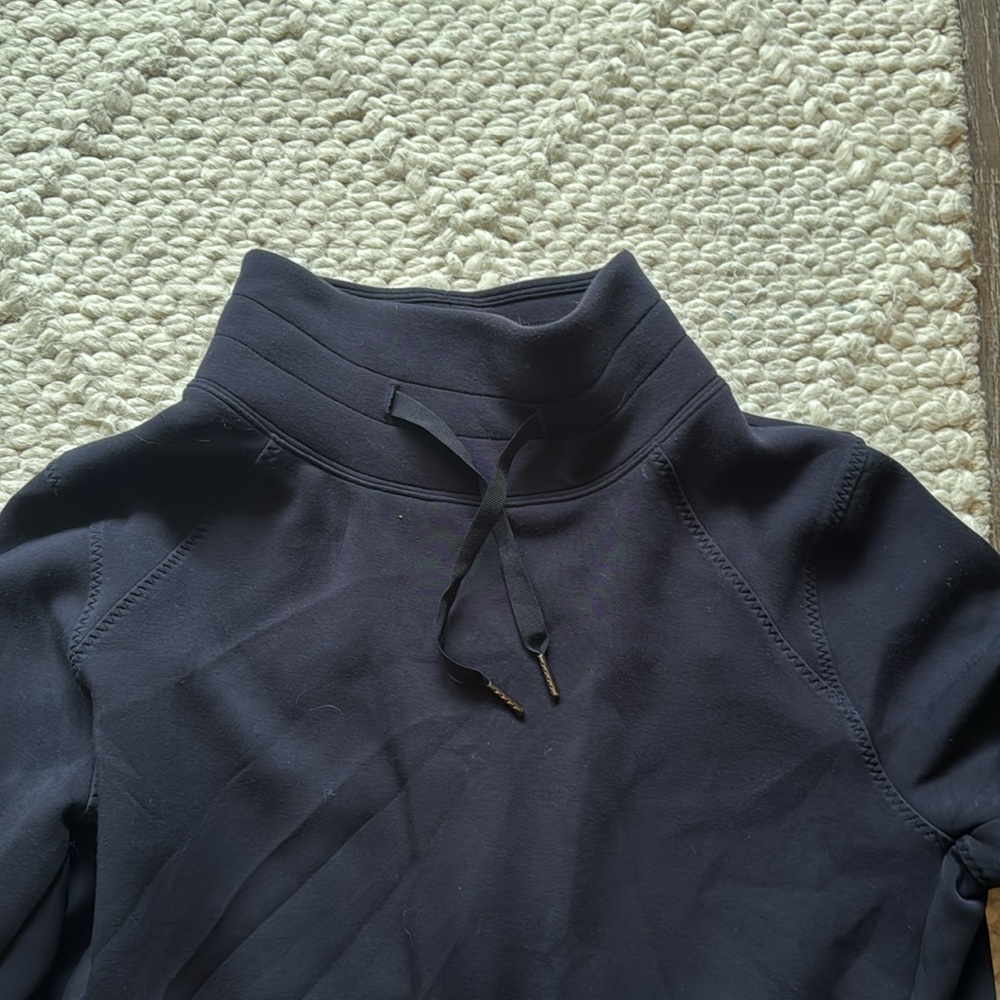 Spanx Size Large Pullover Navy - image 4